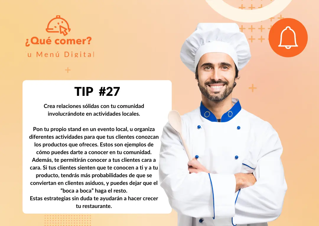 Tip # 27 - Permite que te conozcan