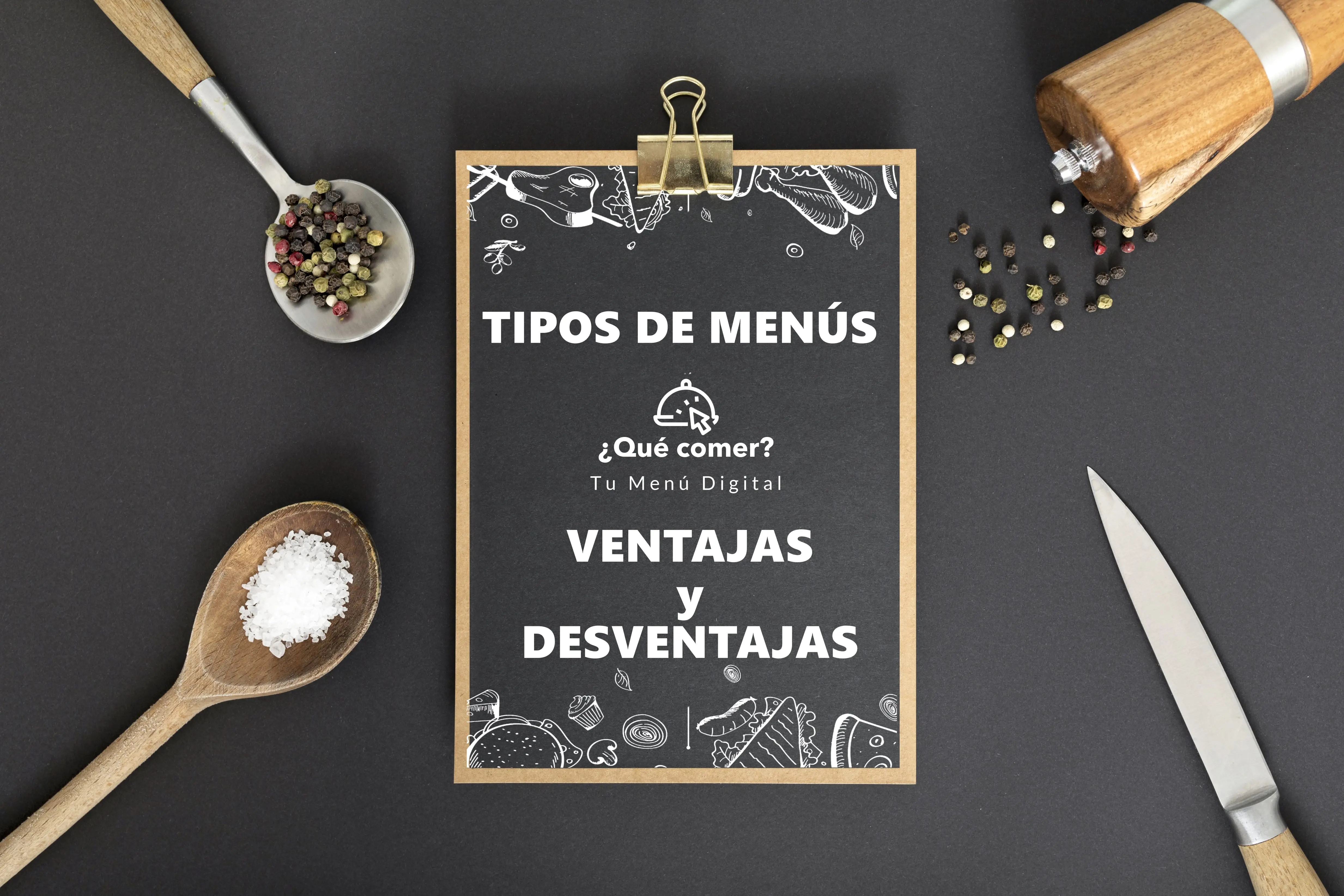 Ventajas y desventajas de los tipos de menús