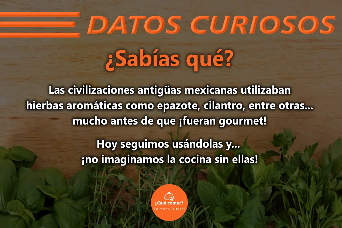 Uso de hierbas aromáticas en la cocina mexicana