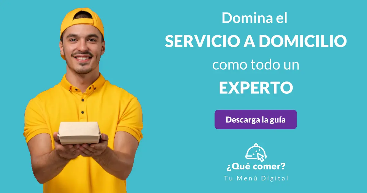 Propietarios administrando el menú digital de Qué Comer